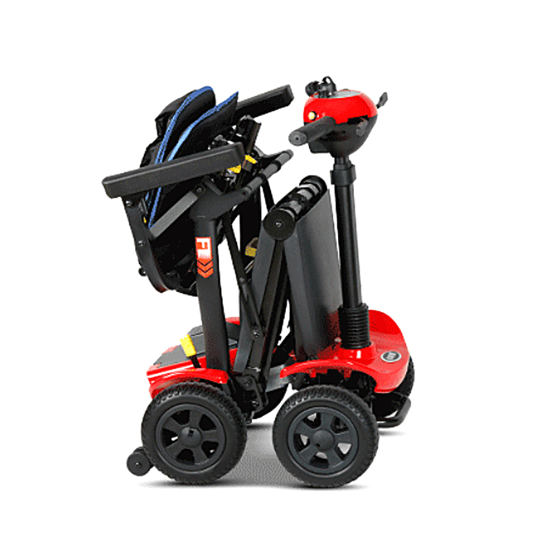 Folding Electric Scooter - สินค้าใหม่ สกู๊ตเตอร์ไฟฟ้าพับได้อัตโนมัติ น้ำหนักเบา 4 ล้อ สำหรับผู้สูงอายุและผู้พิการ