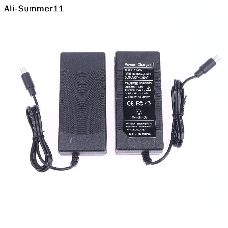 Electric Scooter Charger - 【NpA】อะแดปเตอร์แบตเตอรี่สกู๊ตเตอร์ไฟฟ้า 42V 2A อะแดปเตอร์เปลี่ยนแบตเตอรี่ลิเธียม ที่ชาร์จแบตเตอรี่สกู๊ตเตอร์ M365