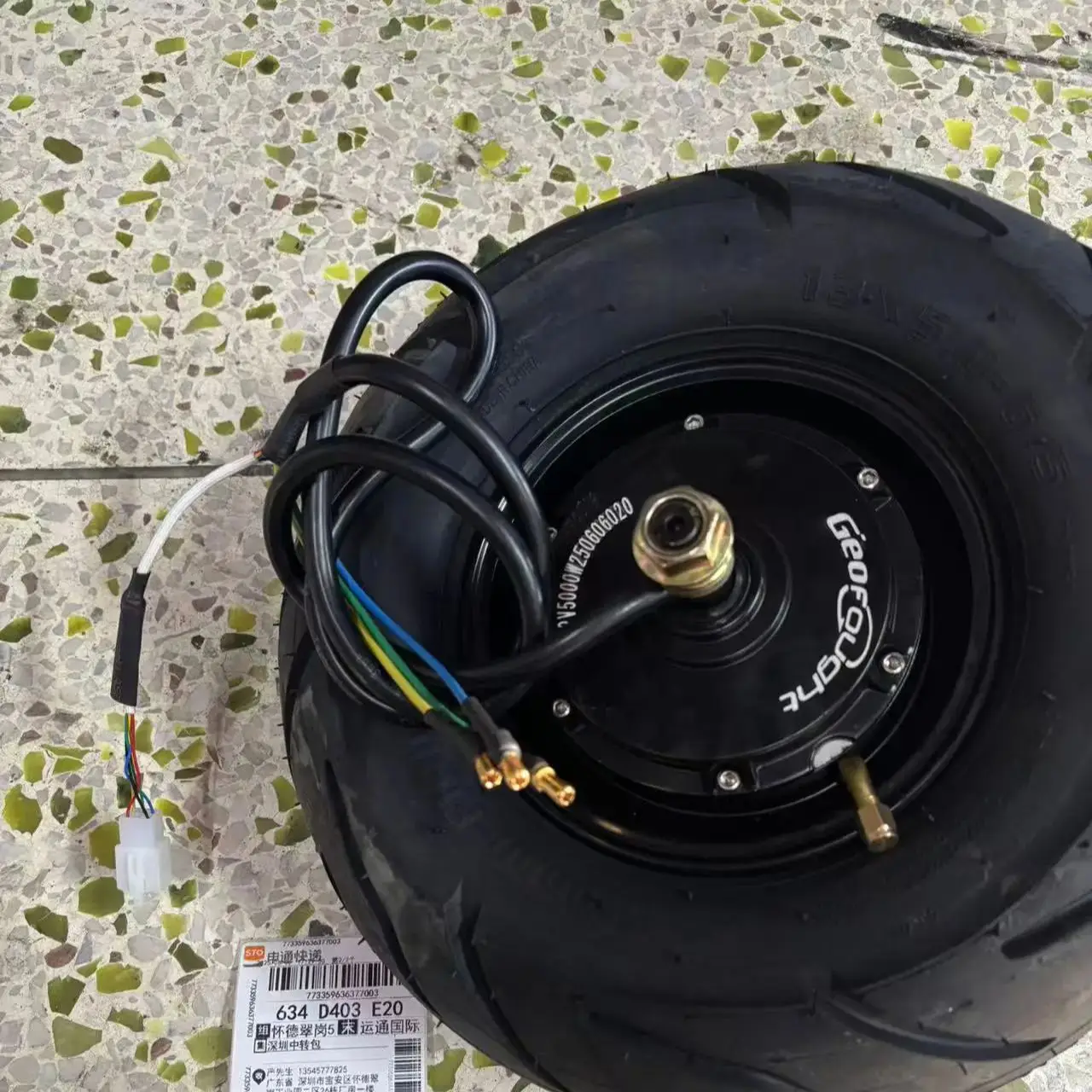60V 5000W Brushless Hub Motor - มอเตอร์ฮับแบบไร้แปรงถ่านสำหรับสกู๊ตเตอร์ไฟฟ้า JL 60V 72V 4000W 5000W