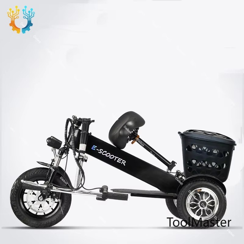 Electric Scooter 500W - 【2026】สกู๊ตเตอร์ไฟฟ้าพับได้ 3 ล้อ 2 ที่นั่ง กันน้ำ