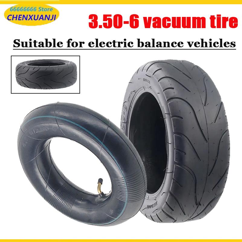 Scooter Tire - ยางสูญญากาศขนาด 10 นิ้ว 3.50-6 สำหรับสกู๊ตเตอร์ไฟฟ้าและจักรยานทรงตัว ยางในขนาด