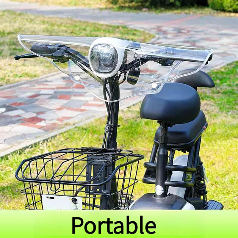 Scooter Electric - แผ่นกันฝนกันลมกันน้ำสำหรับแผงหน้าปัดรถสกู๊ตเตอร์/มอเตอร์ไซค์ 1 ชิ้น สำหรับรถจักรยานยนต์ไฟฟ้า ใช้คลุมแฮนด์รถสำหรับการขับขี่กลางแจ้ง