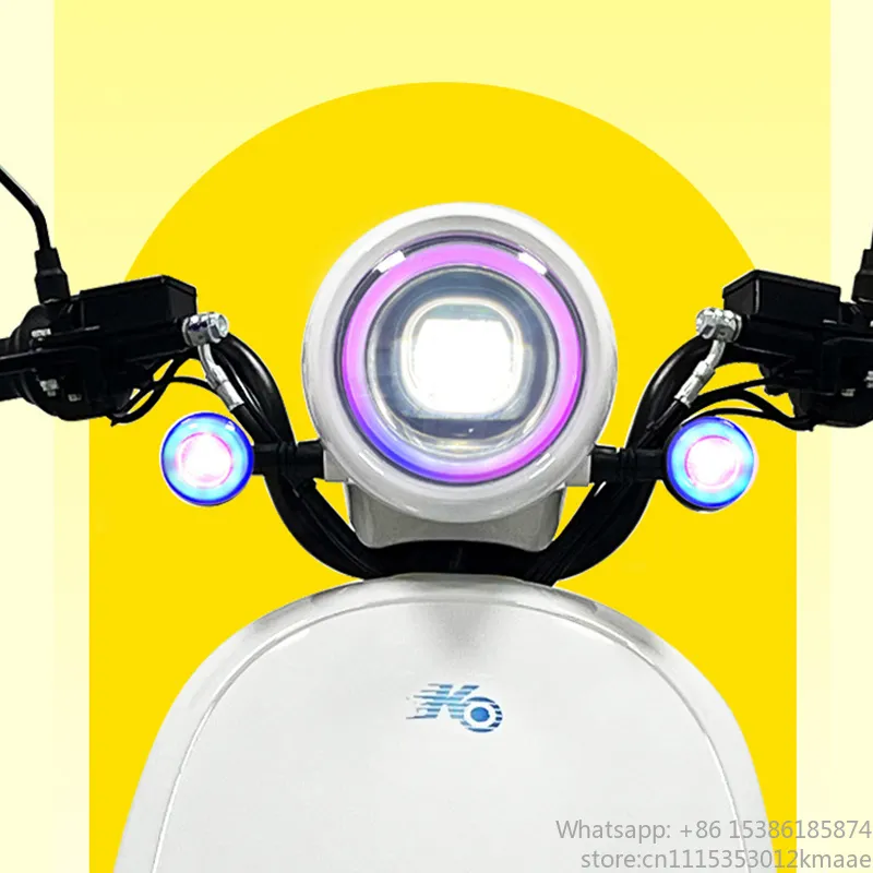 มอเตอร์ไซค์ไฟฟ้าสองล้อ 1200 วั - Electric Scooter Adults บทวิจารณ์และราคา