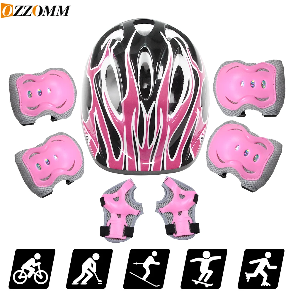 ชุดอุปกรณ์ป้องกันสำหรับเด็ก 7  - Scooter Helmet Set บทวิจารณ์และราคา