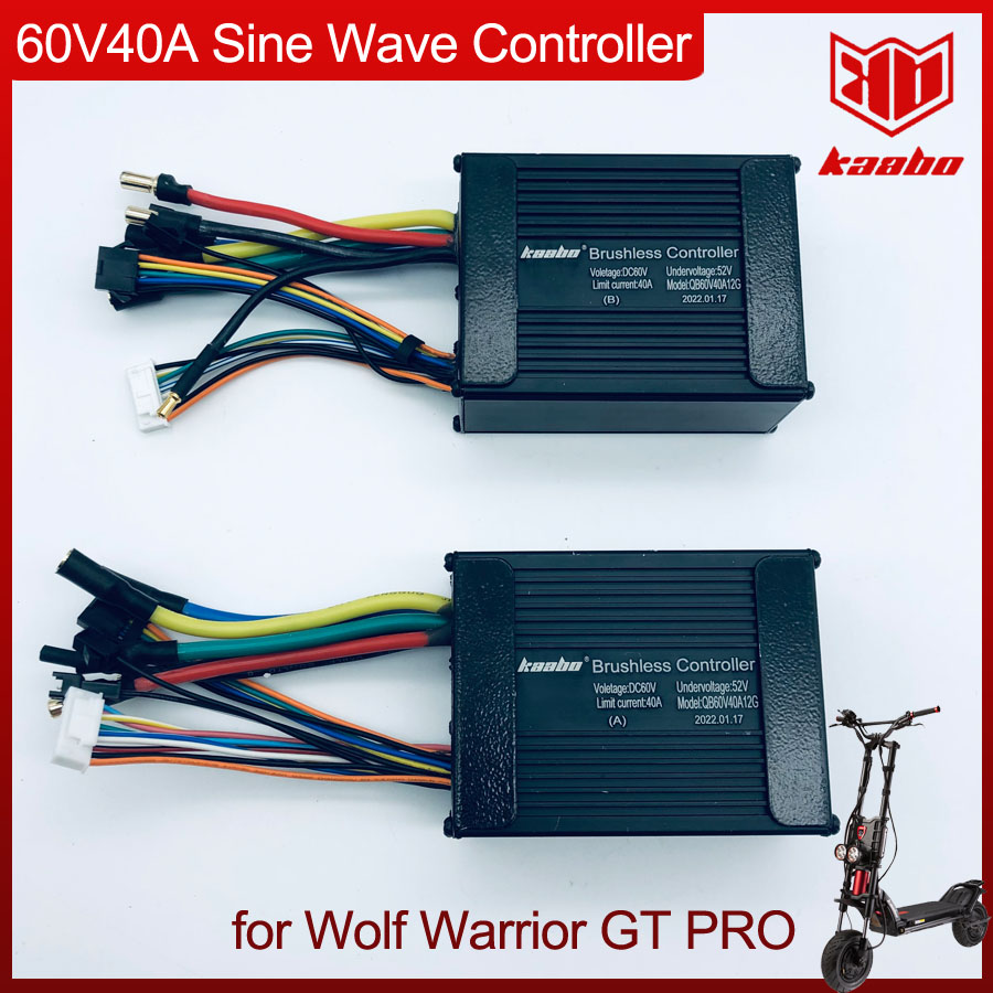 คอนโทรลเลอร์คลื่นไซน์ GT 60V40 - 72V 45A Dual Controller บทวิจารณ์และราคา