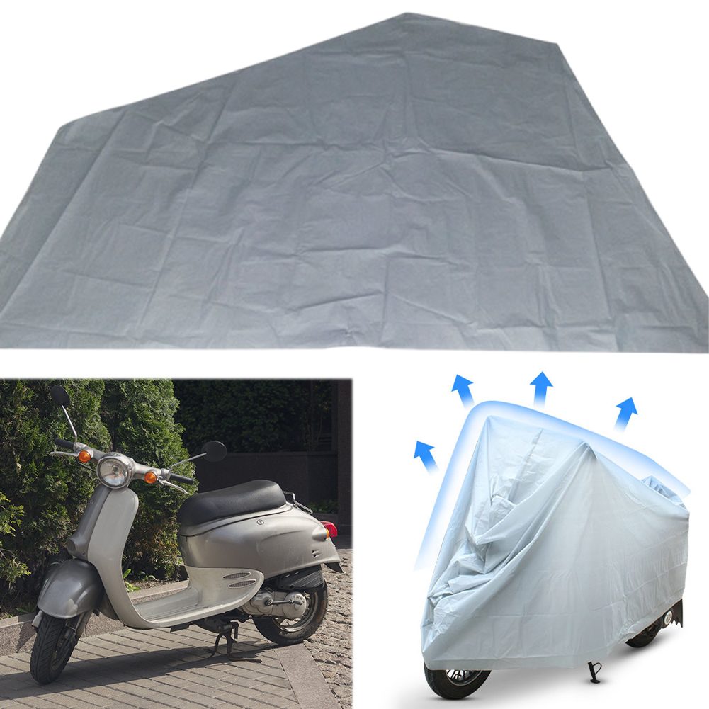 ผ้าคลุมรถจักรยานยนต์กันน้ำ ผ้า - Electric Scooter Rain Cover บทวิจารณ์และราคา