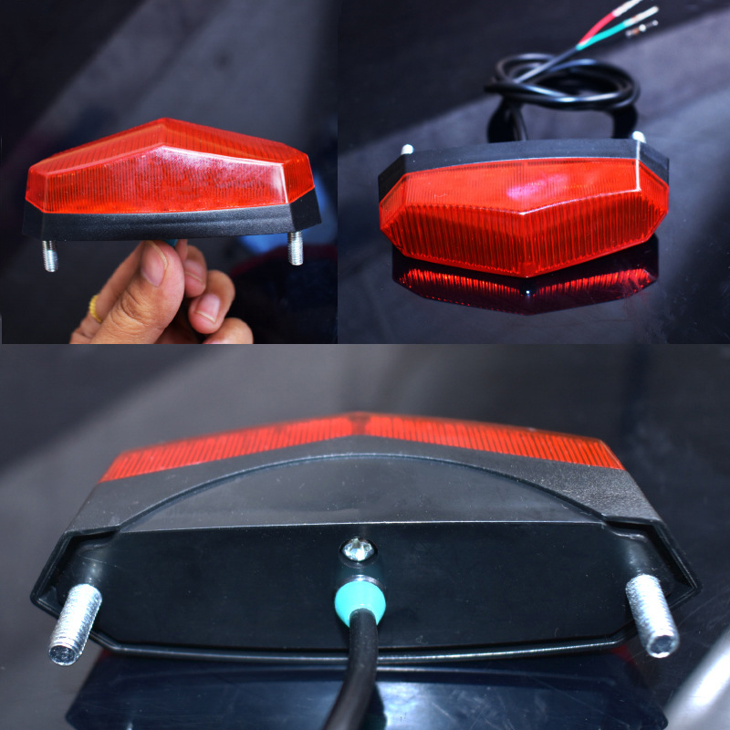 ใหม่ 12V-80V ไฟท้ายจักรยานไฟฟ้ - Scooter Electric บทวิจารณ์และราคา