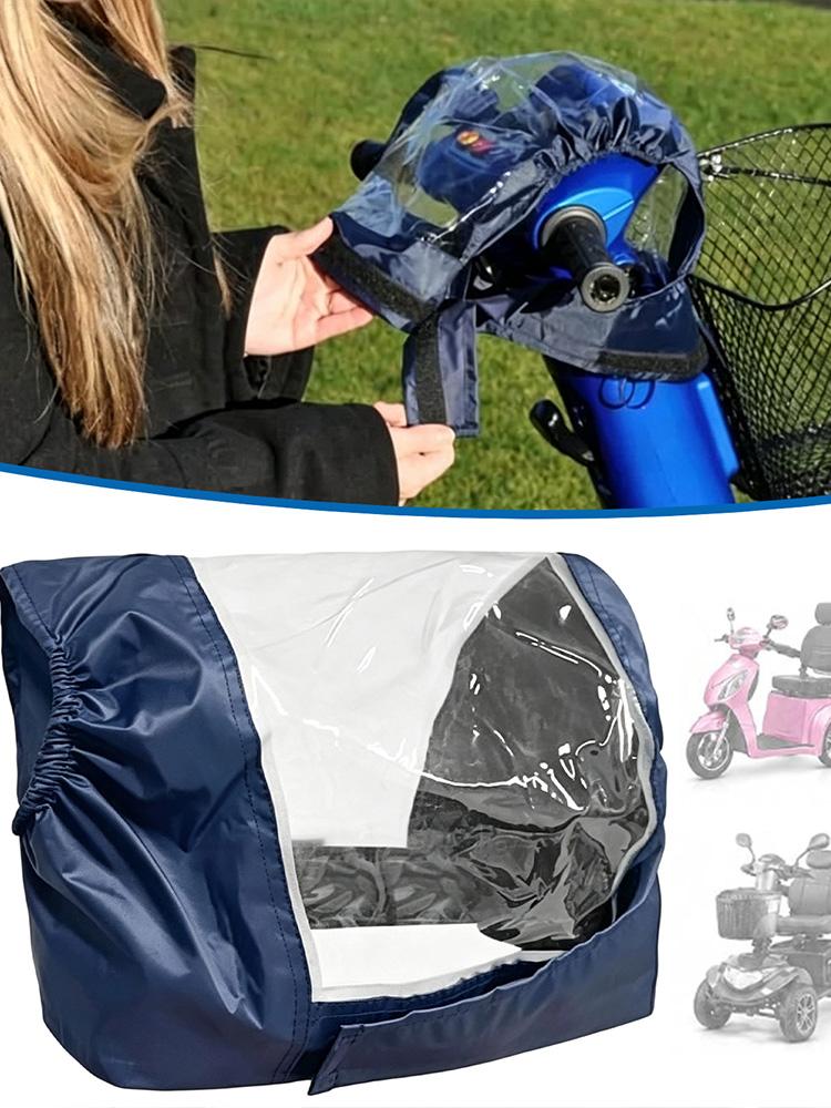 ผ้าคลุมกันฝนสำหรับแฮนด์รถจักรย - Electric Scooter Rain Cover บทวิจารณ์และราคา